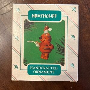 Heathcliff Hallmark Orange Handcrafted Ornament